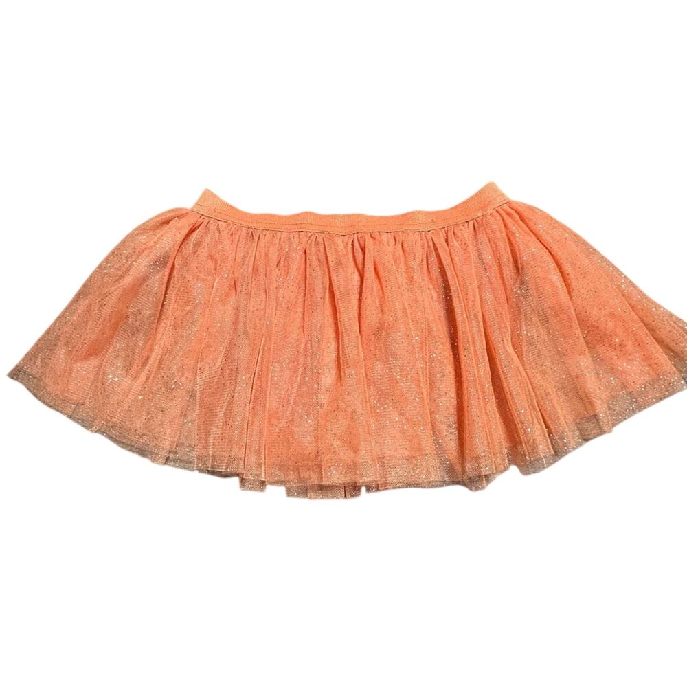 bmagical Orange Glittery tutu skirt Halloween Mini Skirt girls 6x